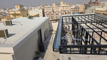 ملاحق أسطح سندويتش بانل حديثه بجدة 